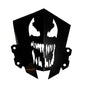 Vagary Yahama MT 15 Metal Visor Scary Skull Design Windshield Visor Bike Headlight Visor