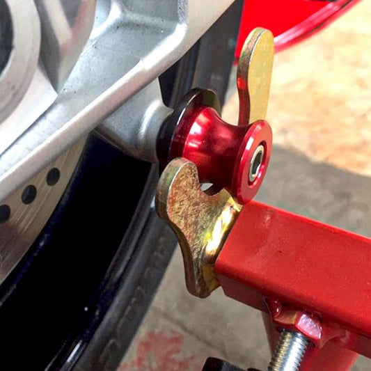 Vagary CNC Frame Stands Screws Swingarm Spools Slider for Kawasaki Z900 (Red)