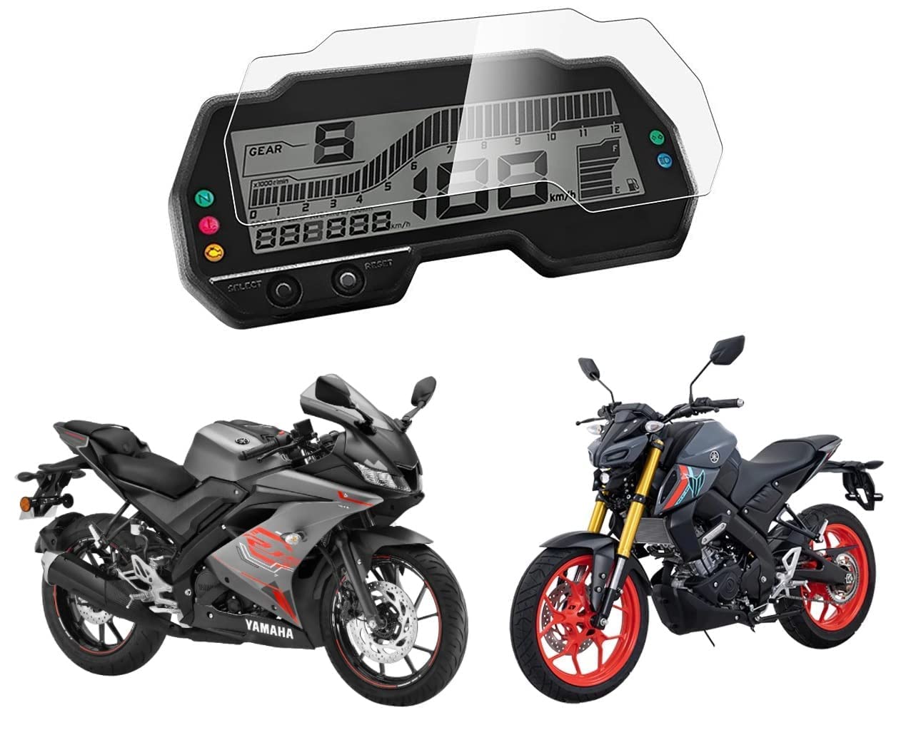 Vagary Speedometer Screen Protector Scratch Guard for Bajaj Dominar 250 400 cc