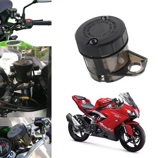 Vagary Bike Front Bike Oil Can Brake Clutch tank Fluid Reservoir Oil Tank for TVS Apache RR 310 (Black)