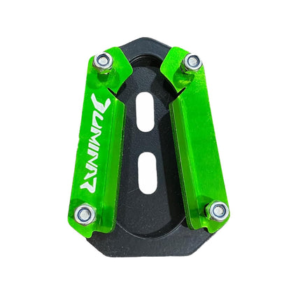 Vagary Side Stand Extender Base Stand Holder Compatible for Dominar 250/400 (Green)