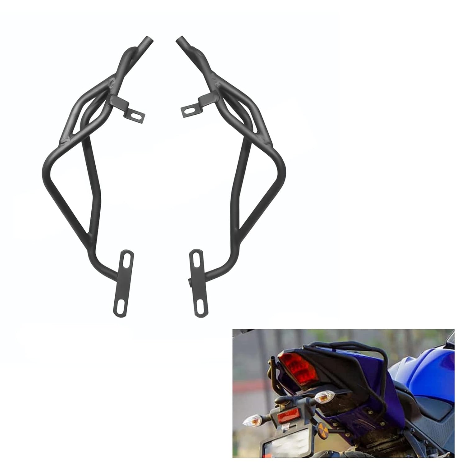 Vagary Tail Protector/Grab Rail For Yamaha R15 V3