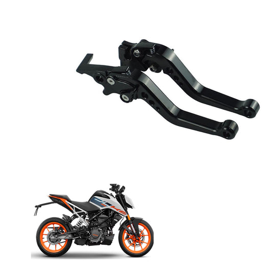 Vagary Black Heavy Duty 6 Positions Adjustment Clutch Brake Lever for KTM Duke 390
