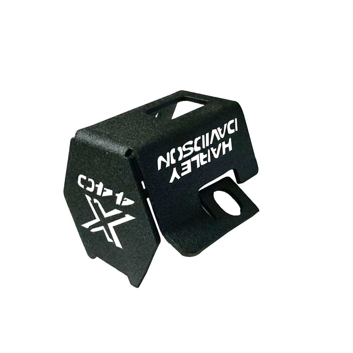 Vagary Rear Brake Oil Container Guard/Disc Oil Cap for HARLEY 440X Bike Crash Guard (Steel)