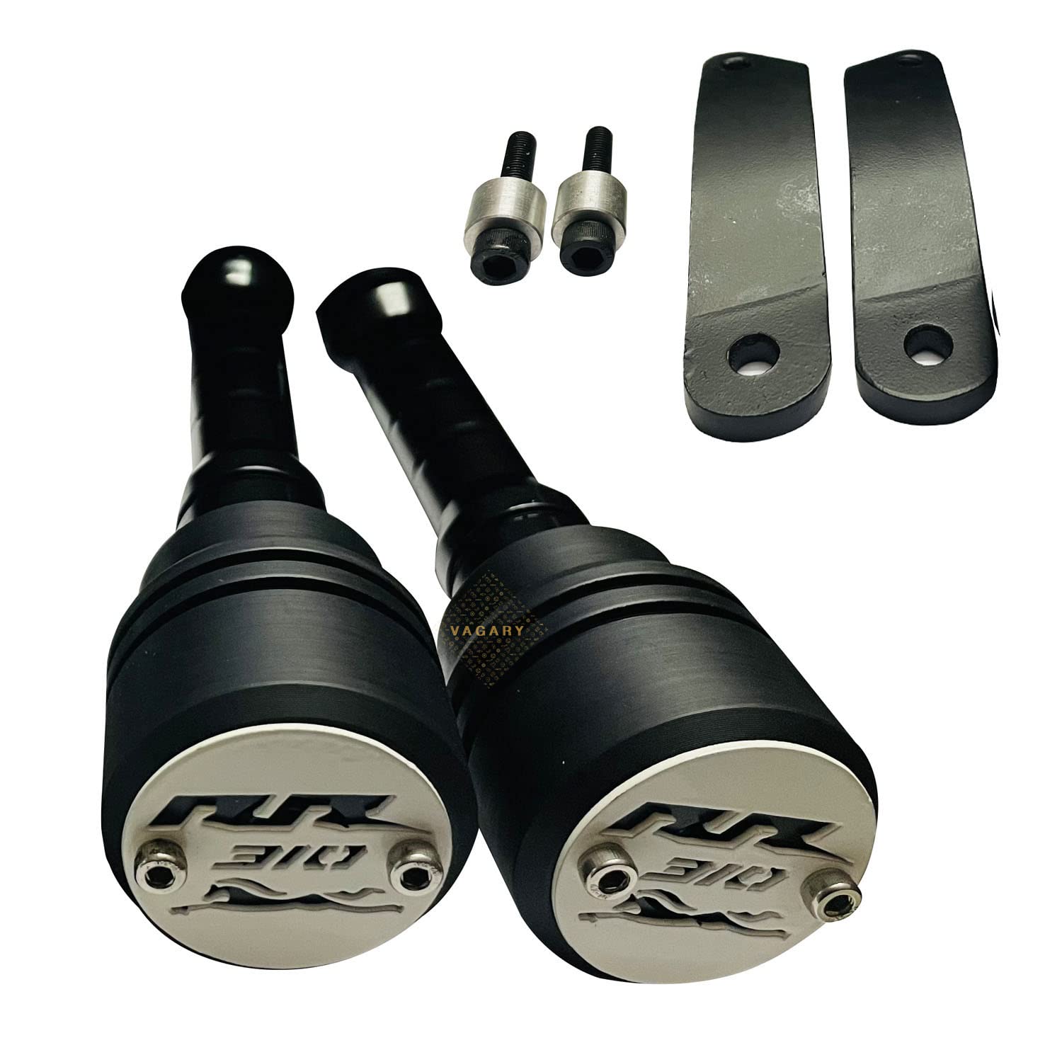 Vagary Black Frame Slider Crash Protection Guard for TVS Apache RR 310 (Bike Crash Guard)