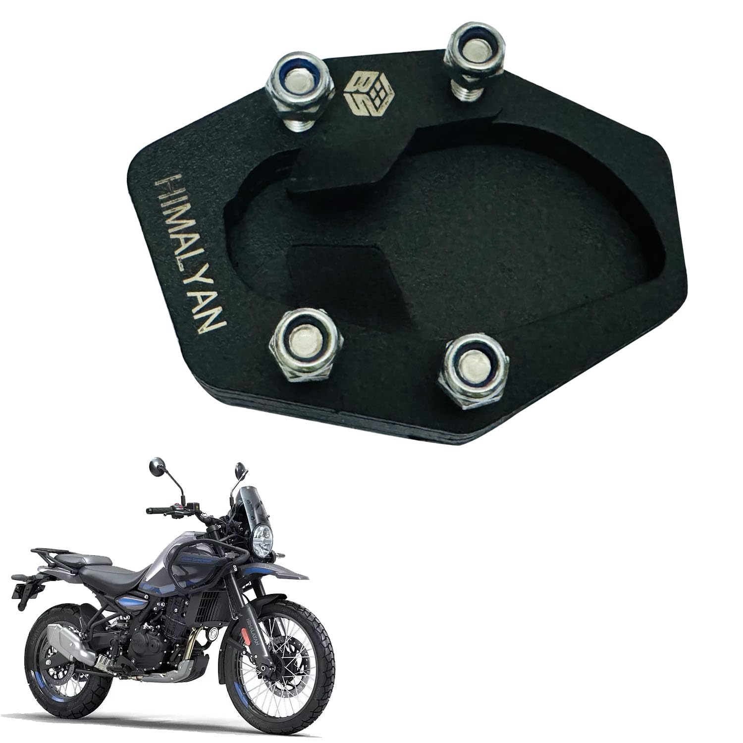 Vagary RE Side Stand Extender for Himalayan 450 (Black)
