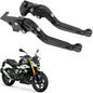 Vagary CNC Aluminium Foldable Retractable Brake Clutch Lever for B MW G310R G310GS Lever Clutch (Black) CNC Aluminium Foldable Retractable Brake Clutch Lever for