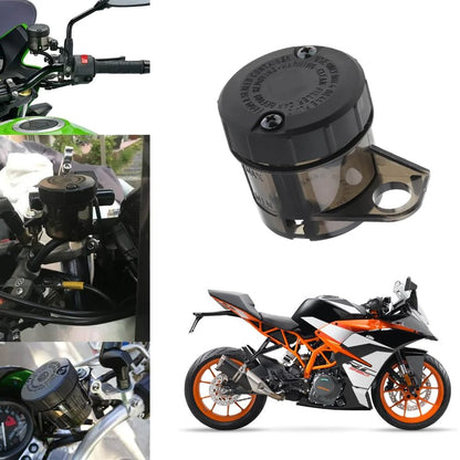 Vagary Bike Front Bike Oil Can Brake Clutch tank Fluid Reservoir Oil Tank for KTM RC 390 (Black)