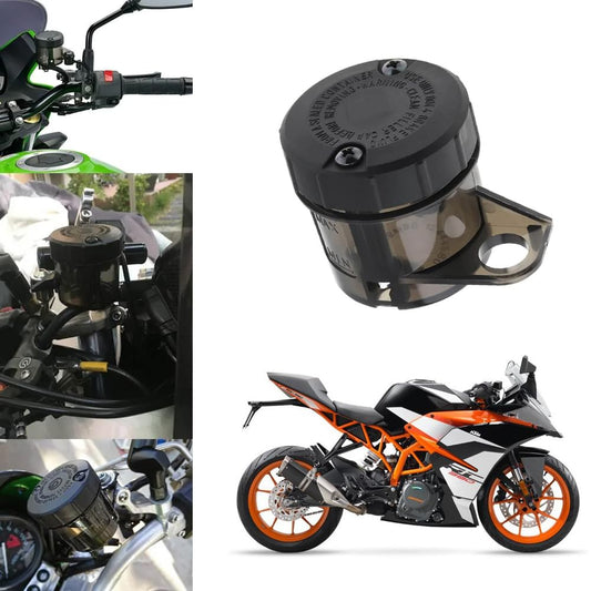 Vagary Bike Front Bike Oil Can Brake Clutch tank Fluid Reservoir Oil Tank for KTM RC 390 (Black)