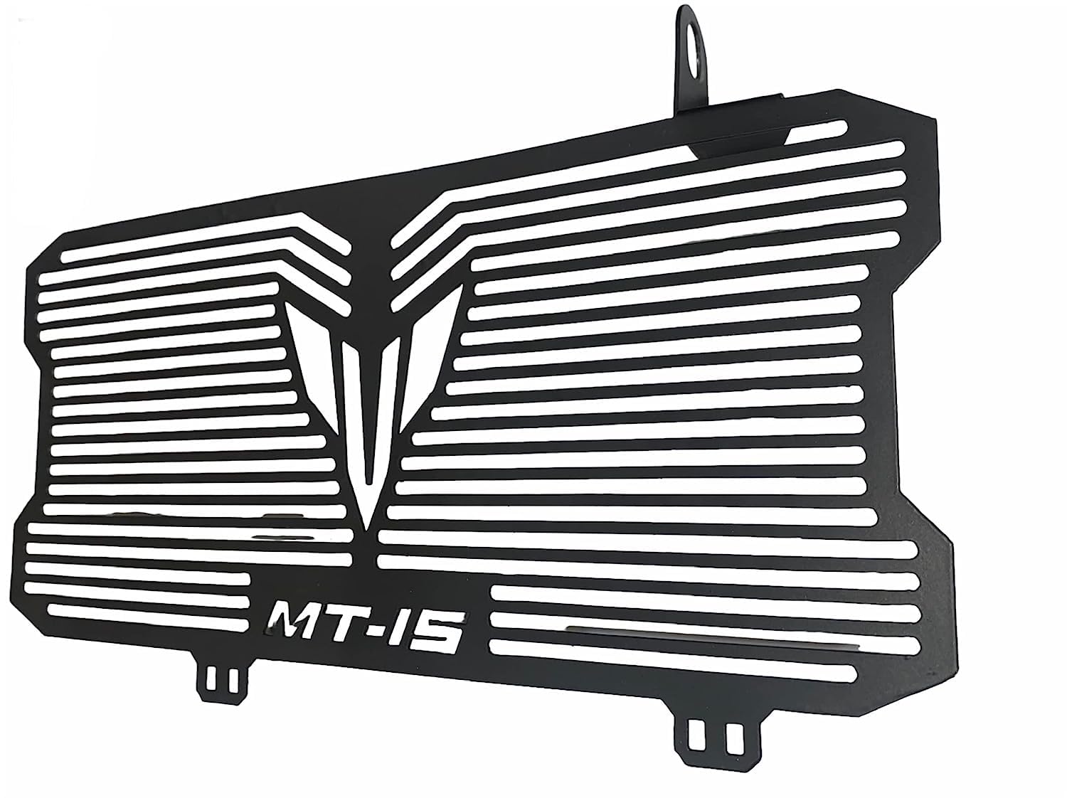 Vagary Tail Protector/Grab Rail With Radiator Grill for Yamaha MT 15 V1 & V2 (Black)