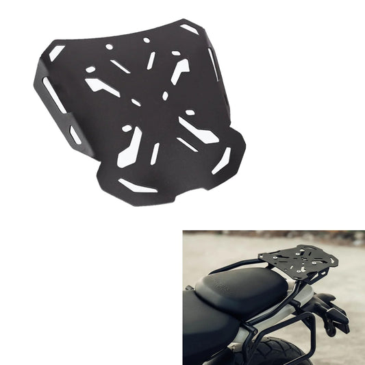 Vagary Universal Bike Backrack Top Box Base Plate for Luggage Rack Top Rack Carrier for Himalayan 450