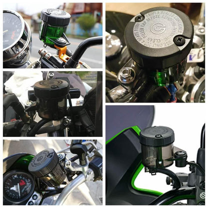 Vagary 45ML Universal Motorcycle Brake Clutch Reservoir Cup Fluid Bottle Oil Reservoir Tank Cup Compatible with KTM, Yamaha, Suzuki, TVS, Bajaj, Kawasaki, BMW, Aprilia, Hyosung, Hero, Honda