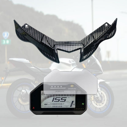 Vagary Carbon Winglet with Screen Guard for Yamaha R15 V4/ R15 M Bike Fairing Kit (Black)