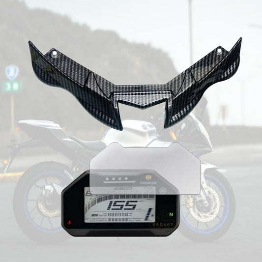 Vagary Carbon Winglet with Screen Guard for Yamaha R15 V4/ R15 M Bike Fairing Kit (Black)