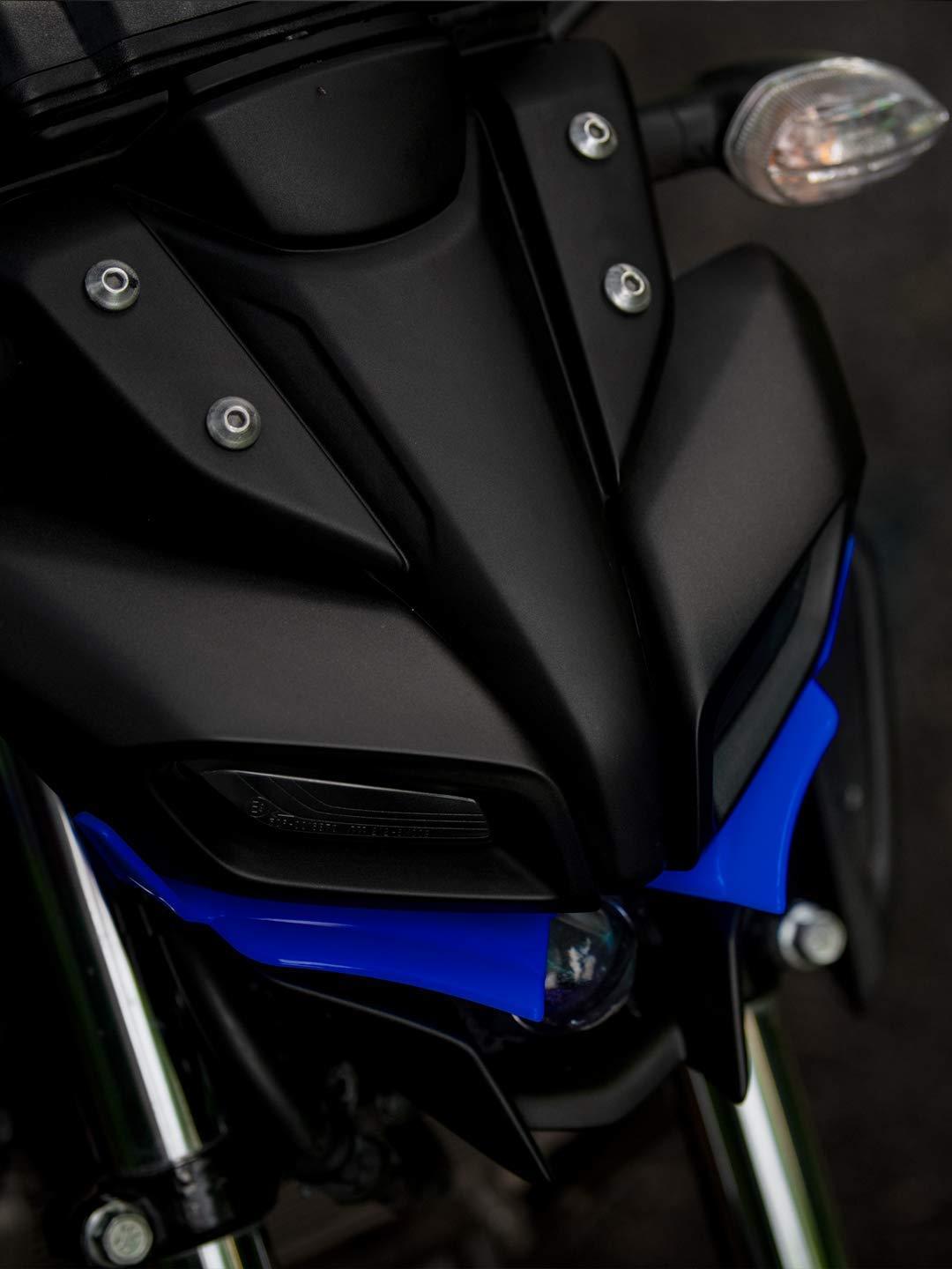 Vagary Flexible Blue Winglet for Yamaha MT-15 (with Screen Guard)