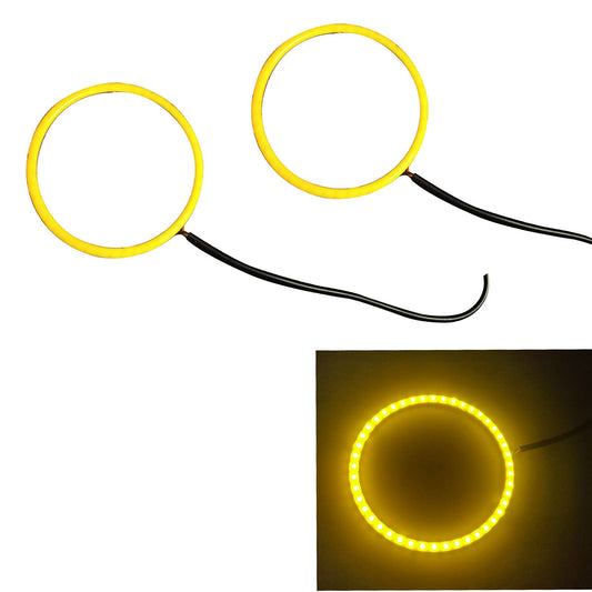 Vagary KTM RC 125/200/390 Angel Eyes Ring Light for Headlight (YELLOW)