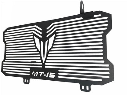 Vagary Stainless Steel Motorcycle Radiator Guard Protector Grill for MT15 (Black)