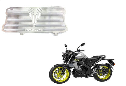 Vagary Stainless Steel Motorcycle Radiator Guard Protector Grill for MT15