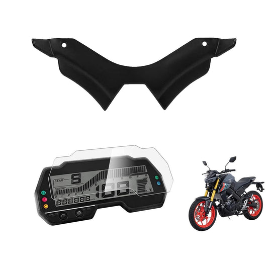 Vagary Flexible Black Winglet for Yamaha MT-15 (with Screen Guard)