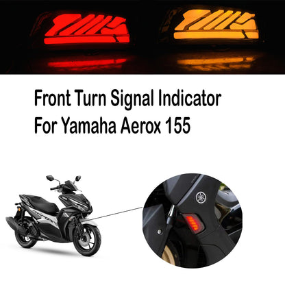 Vagary Bike Indicator Turn Signal Led Bright Light Indicator for Yamaha Aerox 155/ Nvy 155