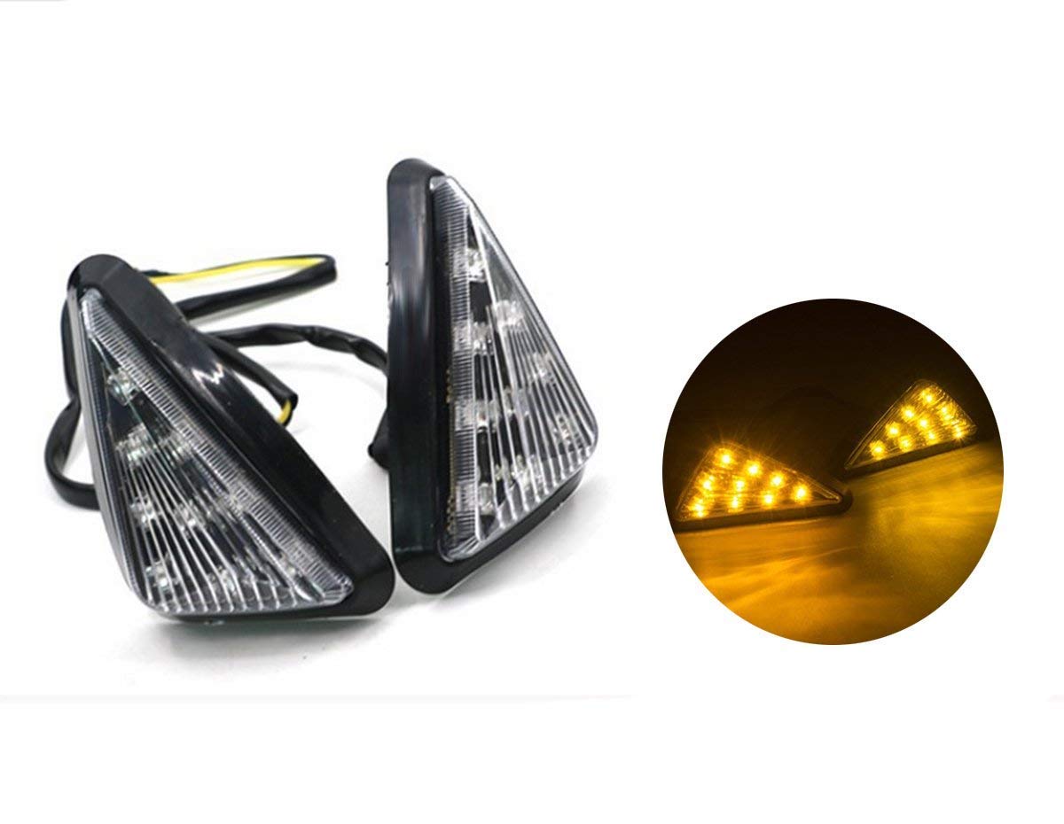 Vagary Universal Bike Indicator Blue Light LED Bulb Turn Signal Light for Yamaha R15 V2/ V3/ V4 & M