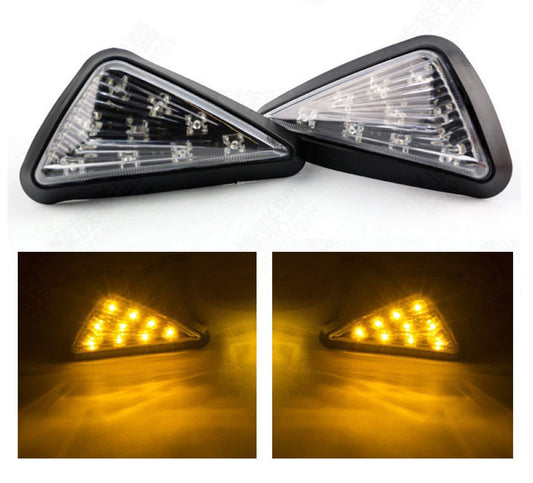 Vagary Universal Bike Indicator Blue Light LED Bulb Turn Signal Light for Yamaha R15 V2/ V3/ V4 & M