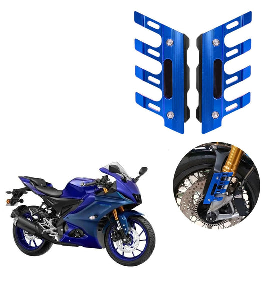 Vagary Blue CNC Shocker Protector Front Fender Slider Guard for R15 V4/ R15M