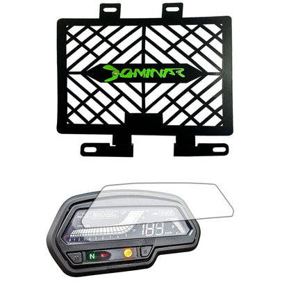 Vagary Metal Radiator Guard Grill Protector With Meter Guard For Bajaj Dominar 400 & 250
