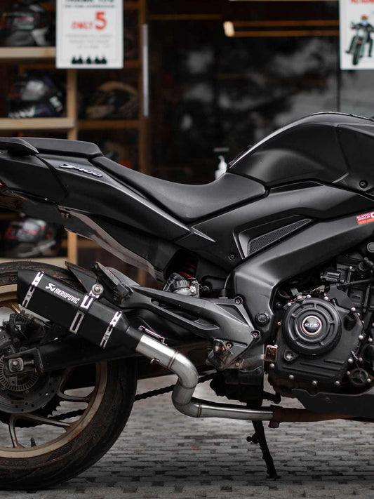 Vagary Exhaust Middle Muffler Bend Pipe for Bajaj Dominar 400/ Bajaj Pulsar RS 200, Bajaj Pulsar NS 200