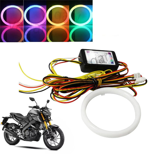 Vagary Yamaha MT 15 Ring light Angel Eyes Light With App Controll