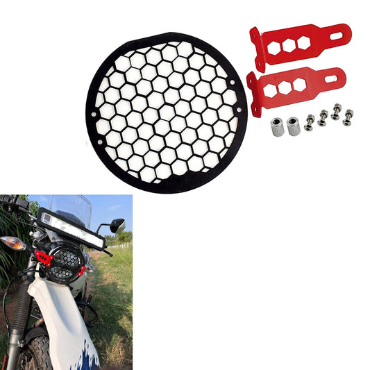 Vagary Headlight Grill for Hero Xpulse 200 4v (BS4, BS6) (Black)