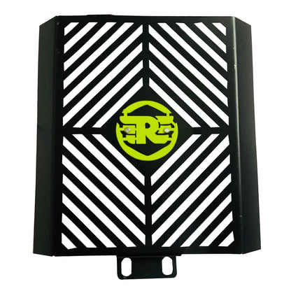 Vagary Radiator Guard for Royal Enfield Interceptor/Royal Enfield GT 650 (Green) (Heavy)