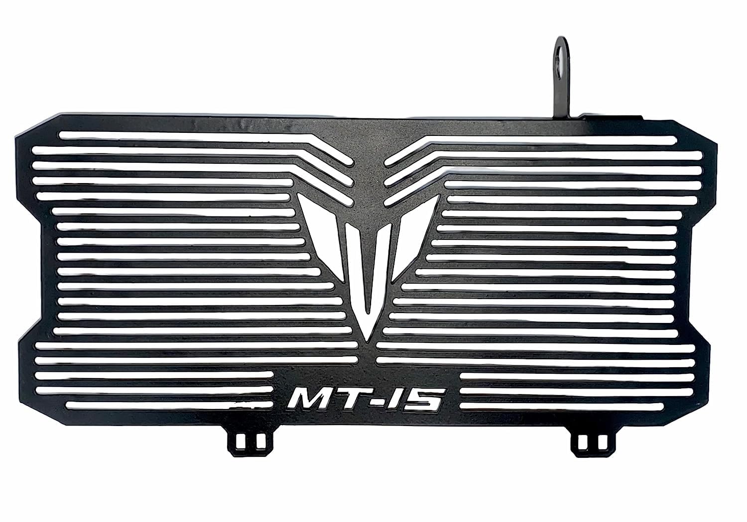 Vagary Tail Protector/Grab Rail With Radiator Grill for Yamaha MT 15 V1 & V2 (Black)