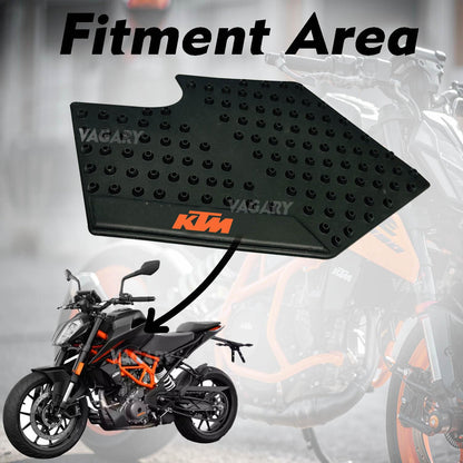 Vagary Anti Slip Silicone Tank Pad/Thai Pad for KTM Duke/KTM RC All Model Bikes