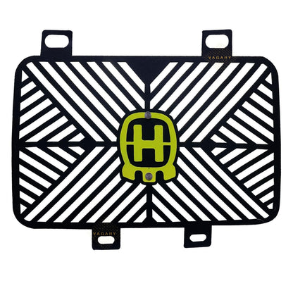Vagary Quality Radiator Grill Guard for Husqvarna Svartpilen or Vitpilen 250 (Black)