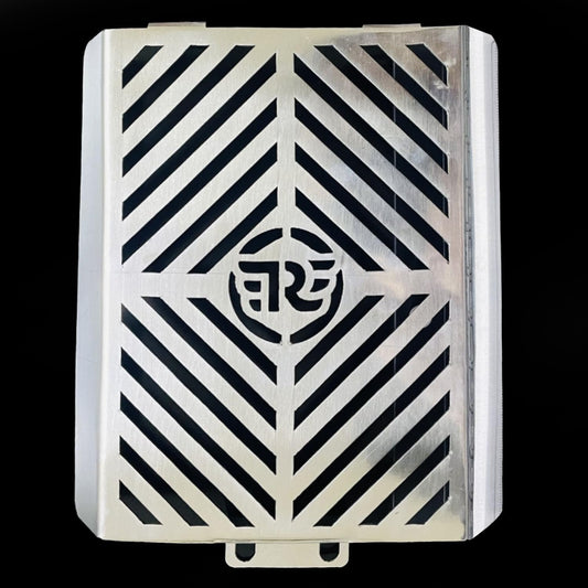 Vagary Radiator Grill Guard for RE Interceptor 650 (Silver)