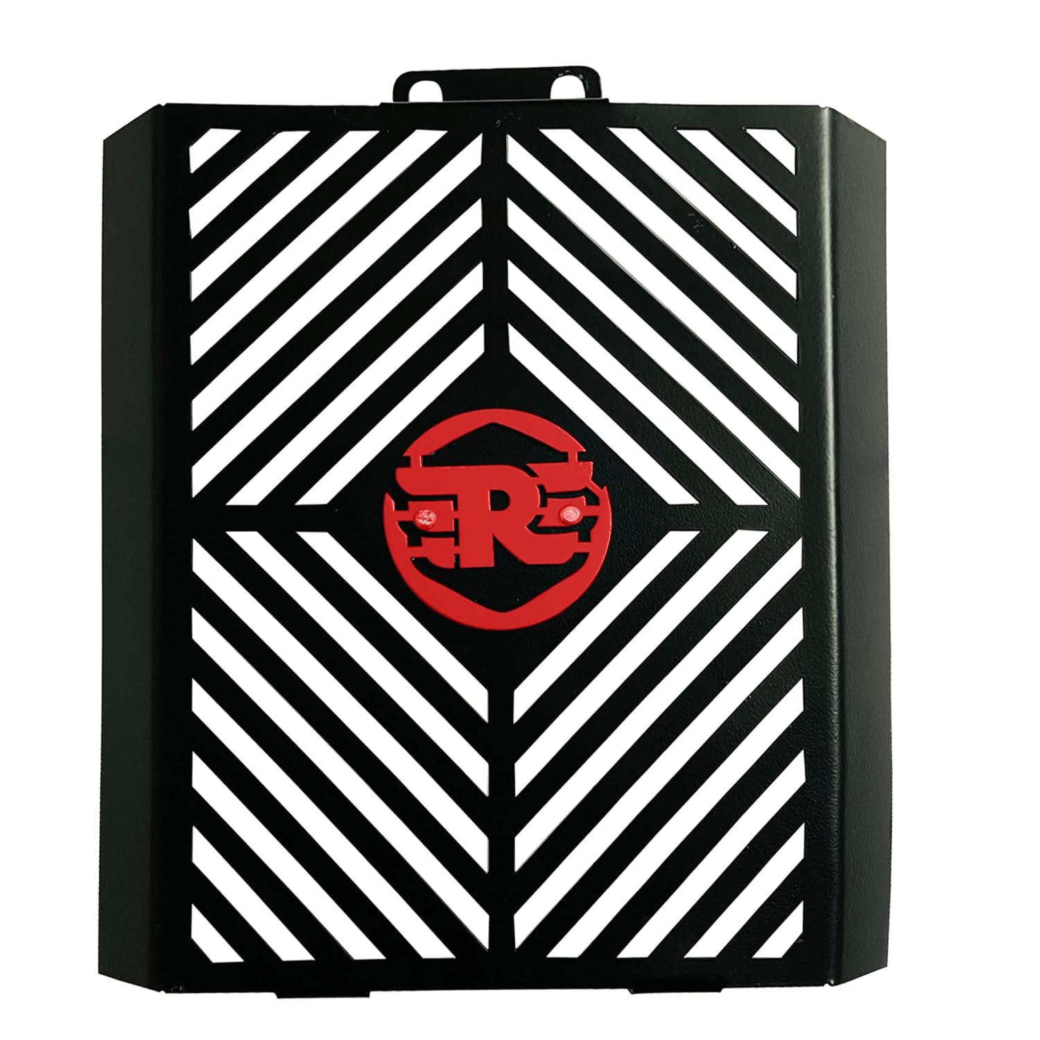 Vagary Radiator Guard for Royal Enfield Interceptor/Royal Enfield GT 650 (RED) (Heavy)