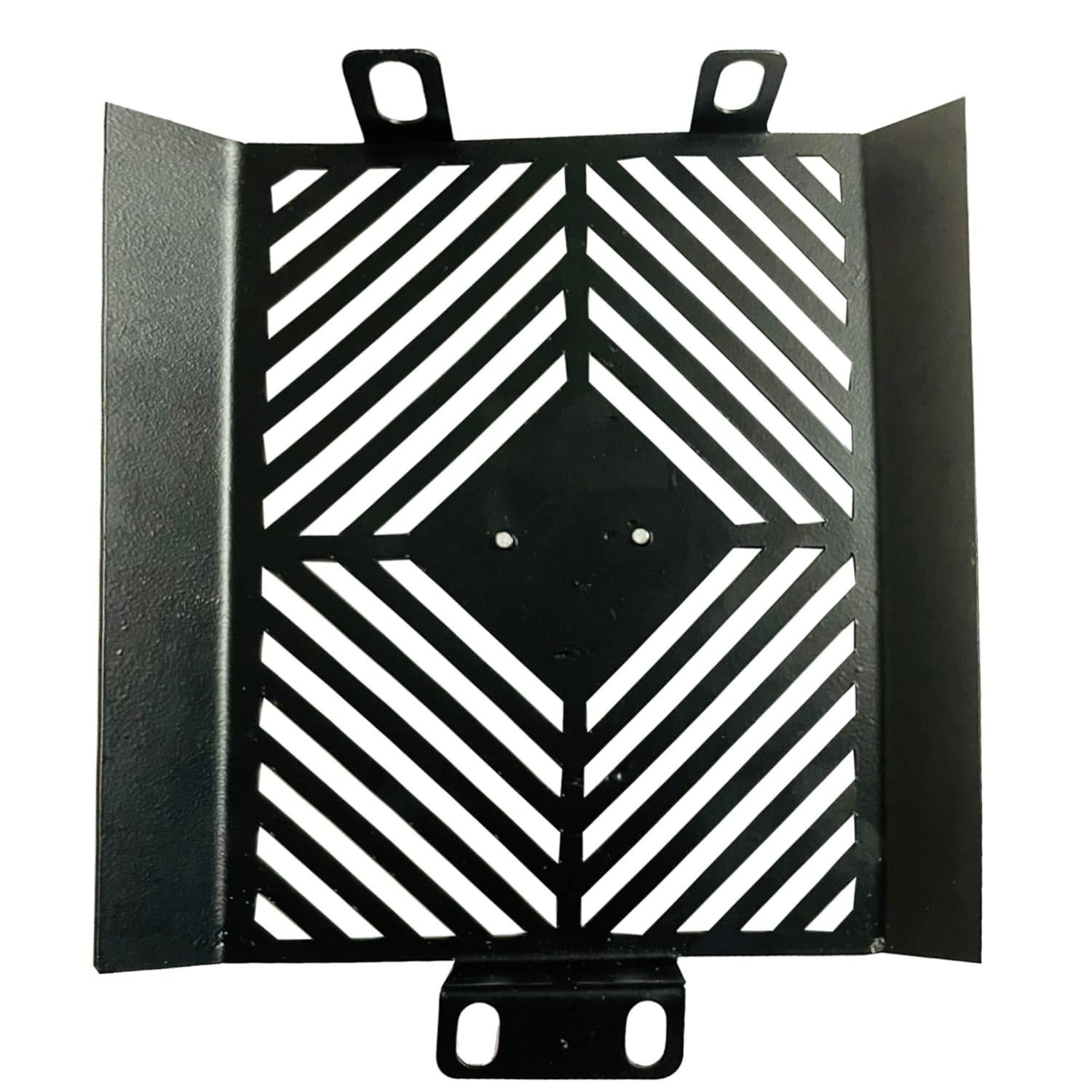 Vagary Radiator Guard for Royal Enfield Interceptor/Royal Enfield GT 650 (Green) (Heavy)