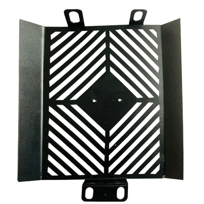 Vagary Radiator Guard for Royal Enfield Interceptor/Royal Enfield GT 650 (Green) (Heavy)