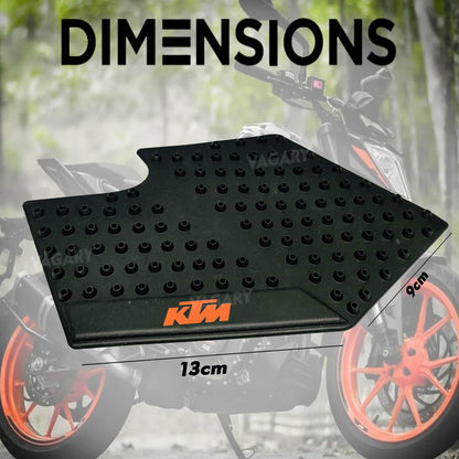 Vagary Anti Slip Silicone Tank Pad/Thai Pad for KTM Duke/KTM RC All Model Bikes