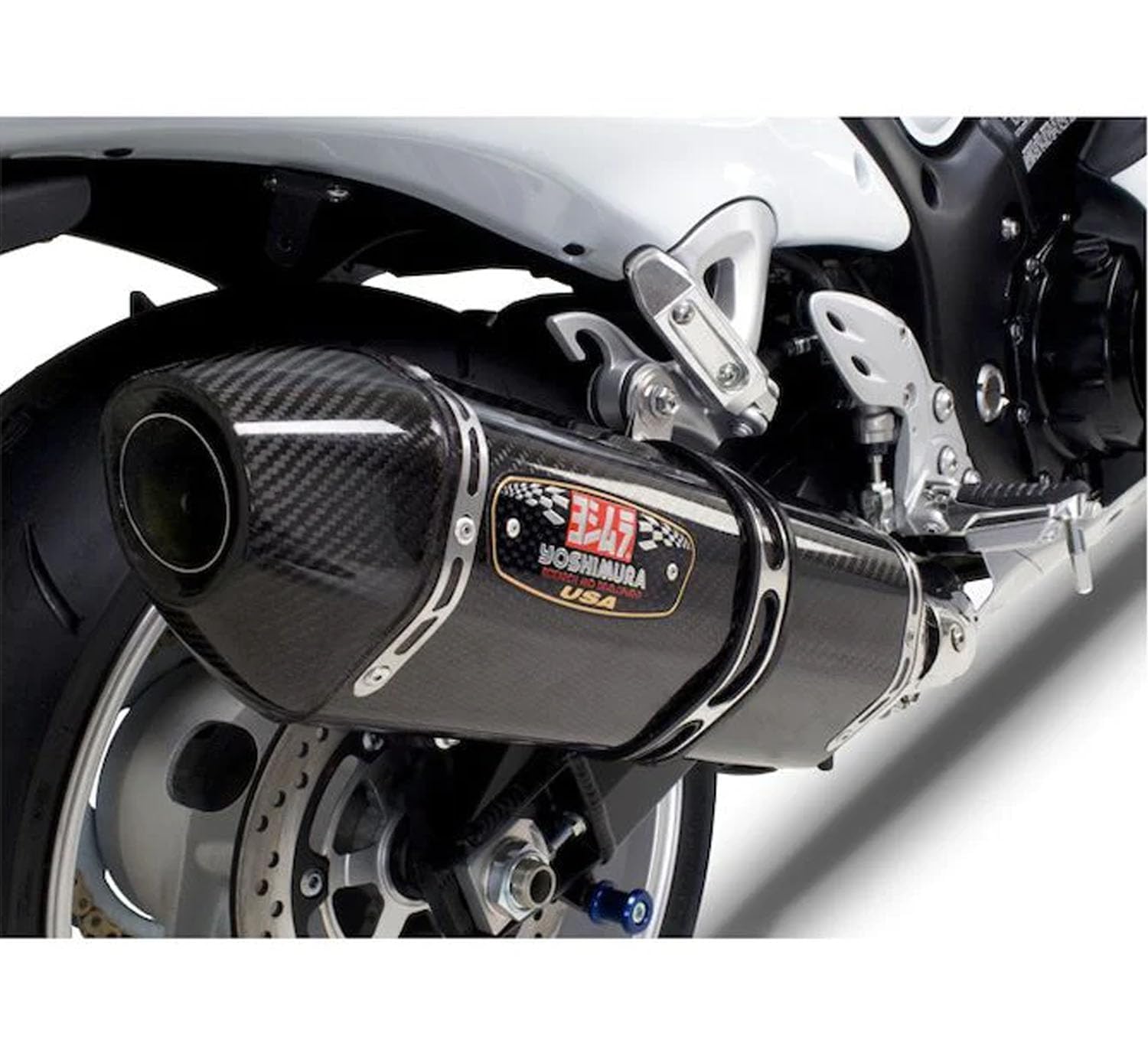Vagary Universal Alpha Bike Exhaust With DB Killer Silencer And Bend Pipe Combo For Yamaha R15 V4/R15M, MT15, R15 V3 (Silver)
