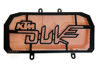 Vagary Black Radiator Guard/Radiator Grill for KTM Duke 390