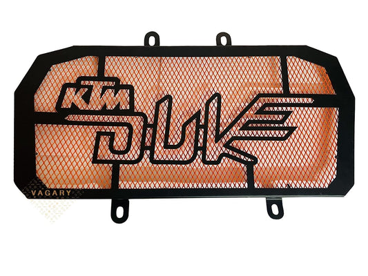Vagary Black Radiator Guard/Radiator Grill for KTM Duke 390