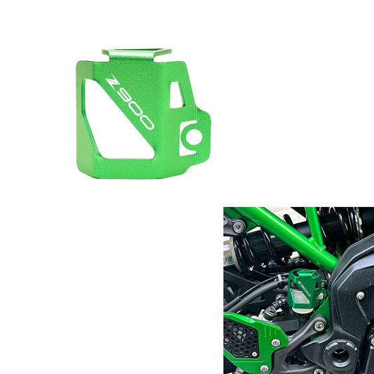 Vagary Z900 Motorcycle Rear Brake Fuel Tank Fluid Reservoir Cover Guard (Green)