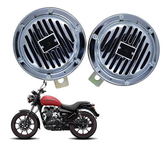 Vagary Chorme Finishing High Sound Universal Wind Tone Horn for Royal Enfield Thunderbird 350X