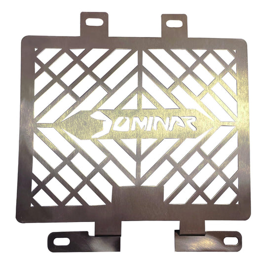 Vagary Stainless Steel Radiator Grill Guard for Bajaj Dominar 400, Dominar 250 (Silver)