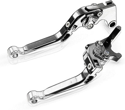 Vagary CNC Aluminium Foldable Retractable Brake Clutch Lever for B MW G310R G310GS Lever Clutch (Black) CNC Aluminium Foldable Retractable Brake Clutch Lever for