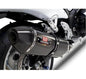 Vagary Carbon Fiber Yoshimura-R77 Universal Slip On Exhaust Silencer For Kawasaki, BMW, Suzuki, Yamaha, KTM, Honda Ninja, Gixxer, R15, Duke 390, YZF R15 Full Exhaust System