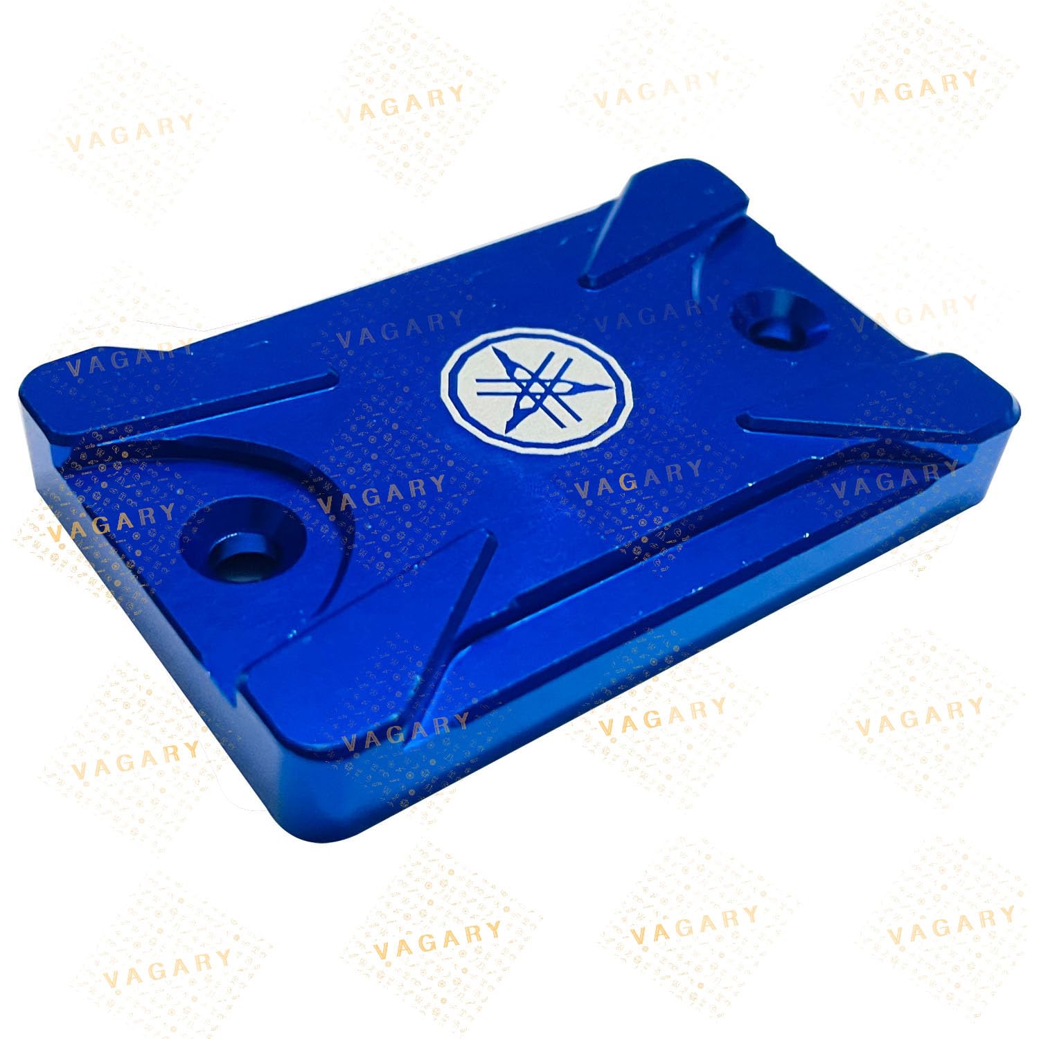 Vagary CNC Aluminium Disc Oil Cap For Yamaha R15 V3,V4, R15M, MT15, R15 V3-BS6, FZX, FZ (Blue)