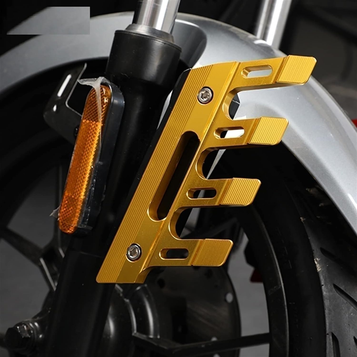 Vagary Golden CNC Shocker Protector Front Fender Slider Guard for B M W G310 GS / G310R